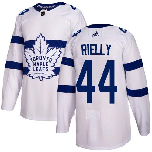 Adidas Maple Leafs #44 Morgan Rielly White Authentic 2018 Stadium Series Stitched Youth NHL Jersey